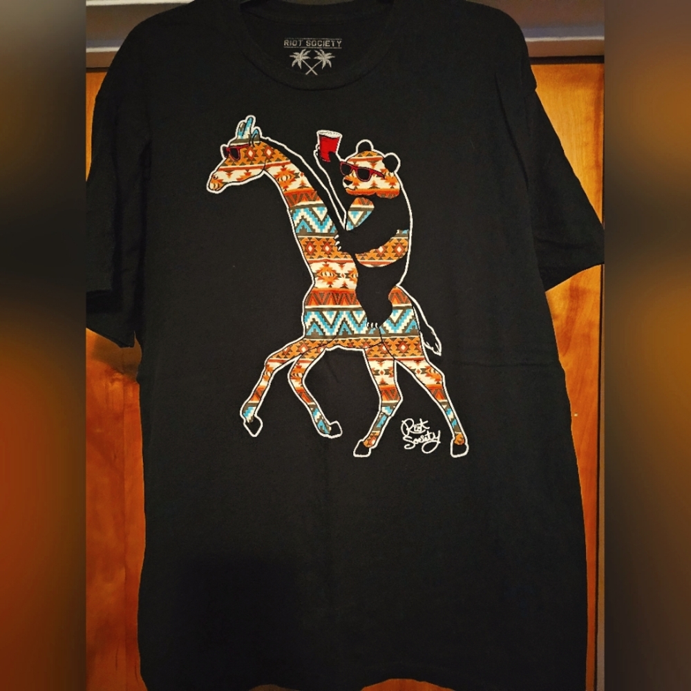 Mens Riot Society tshirt